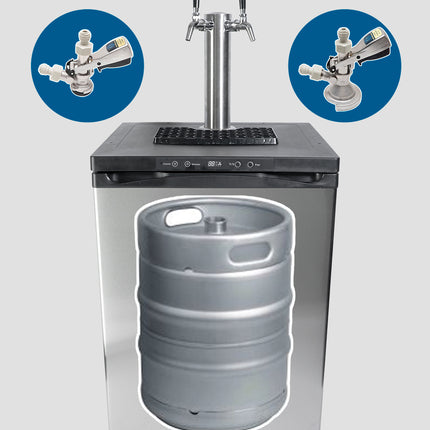 Keg King - Kegmaster Series XL - Fastap Double Tap With Couplers