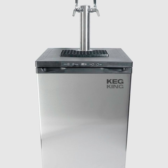 Keg King - Kegmaster Series XL Kegerator - Fastap Double Tap