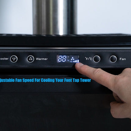 Keg King - Kegmaster Series XL Kegerator - Fastap Triple Tap