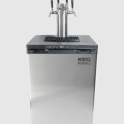 Keg King - Kegmaster Series XL Kegerator - Fastap Quadruple Tap