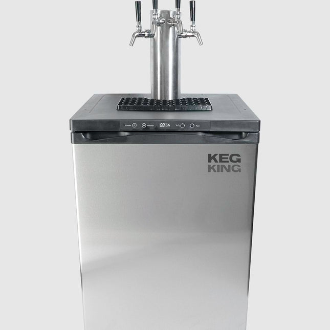 Keg King - Kegmaster Series XL Kegerator - Fastap Quadruple Tap