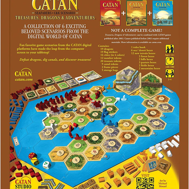 Catan Treasures, Dragons & Adventurers