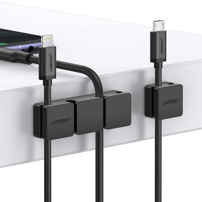 UGREEN 6 Slots Silicon Cable Management Organizer (3+1 combination) - 70585