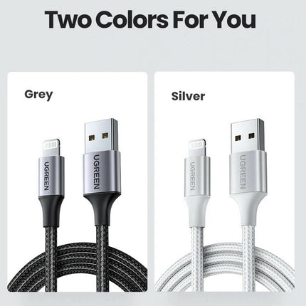 UGREEN USB-A to  Cable 1m (Aluminium case, Black) - 60156