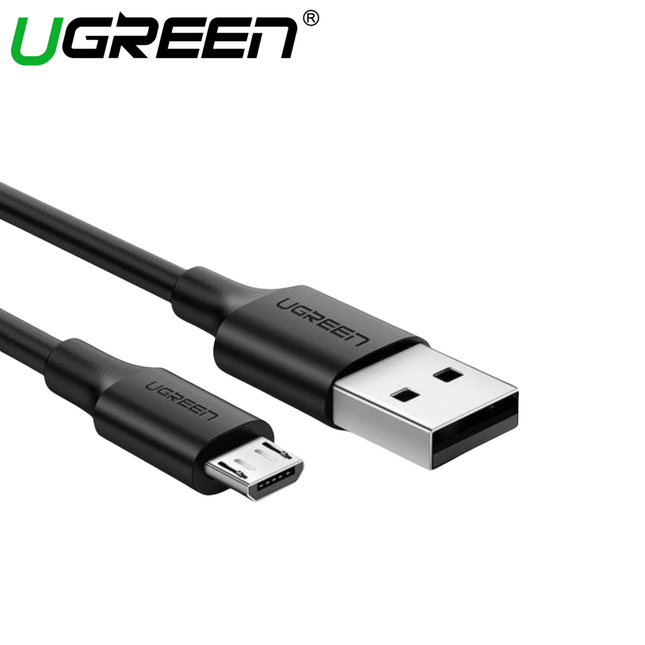 UGREEN USB-A to Micro USB Cable 2m (Black) - 60138