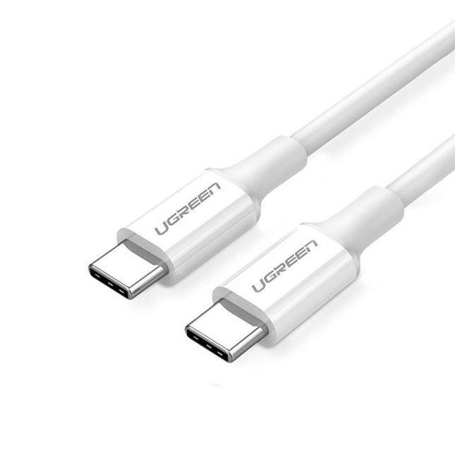 UGREEN Type-C to Type-C M/M 5A Data Cable 1m (White) - 60551