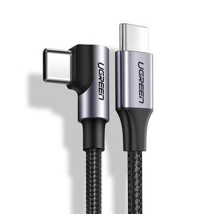 UGREEN USB-C to 90 Degree Angle USB-C M/M 5A Data Cable 2m - 70645