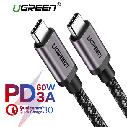 UGREEN USB 3.1 Type-C M/M Gen2 5A Data Cable 1m (Aluminium case) - 50232