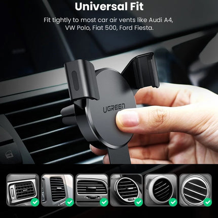 UGREEN Gravity Drive Air Vent Car Mount Phone Holder (Auto Lock) - 40907