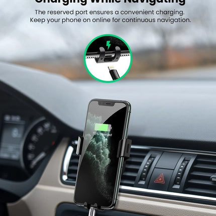 UGREEN Gravity Drive Air Vent Car Mount Phone Holder (Auto Lock) - 40907