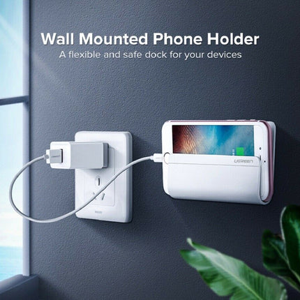 UGREEN Wall Mount Phone Holder (White) - 30394