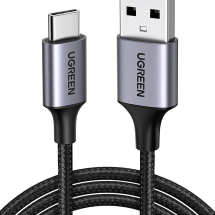 UGREEN USB-A to USB-C Cable 3m (Aluminium case, White) - 60409