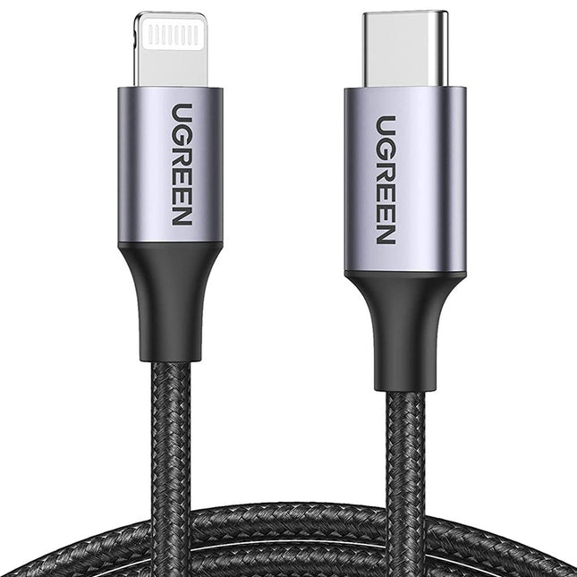 UGREEN USB-C to  Cable 1M (Aluminium case, Grey) - 60759