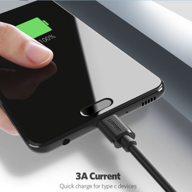 UGREEN 20884 USB 3.0 to USB-C cable Black 2M
