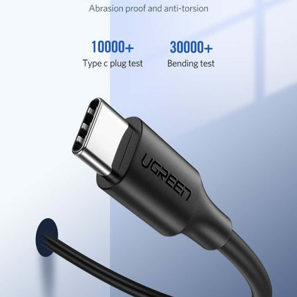 UGREEN USB-C 2.0 Male To USB-C 2.0 Male 3A Data Cable 3M (Black) 60788