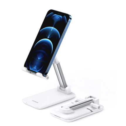 UGREEN Multi-Angle Height Adjustable Phone Desktop Stand (White) - 20434