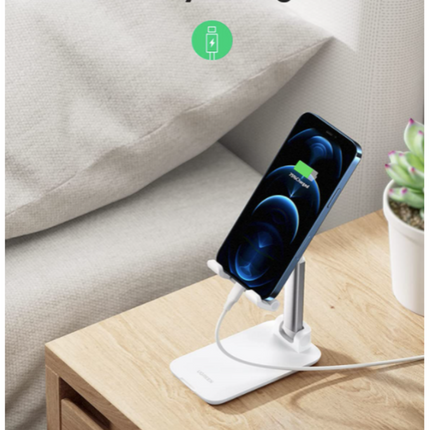 UGREEN Multi-Angle Height Adjustable Phone Desktop Stand (White) - 20434