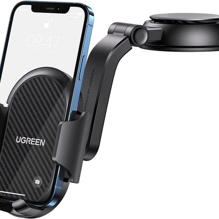 UGREEN Waterfall-Shaped Suction Cup Phone Mount Black 20473