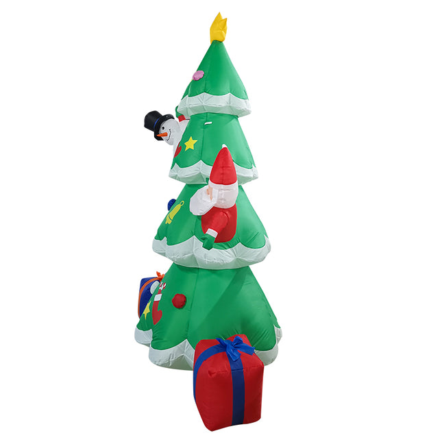 Festiss 2.1m Christmas Tree with Gifts Christmas Inflatable with LED FS-INF-04