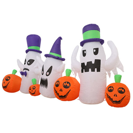 Festiss 2.7m Ghosts and Pumpkins Halloween Inflatable with LED FS-INF-20