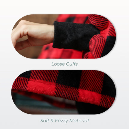 GOMINIMO Hoodie Blanket Adult Small Lattice GO-HB-130-AYS