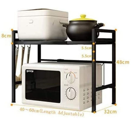 GOMINIMO Microwave Oven Rack 1 Tier GO-MOR-100-LJ
