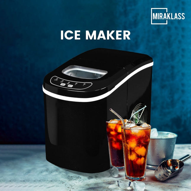 Miraklass Ice Maker Machine Black 2.2L