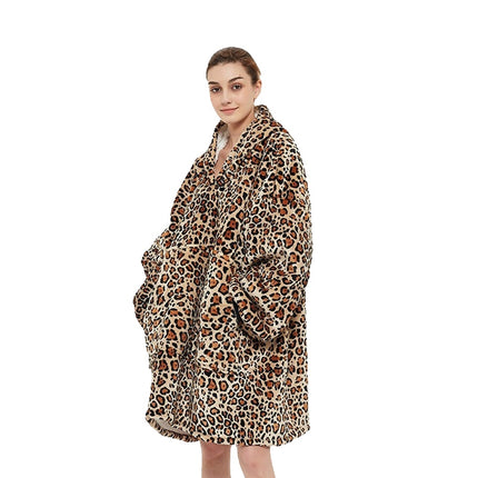 GOMINIMO Hoodie Blanket Leopard HM-HB-100-AYS