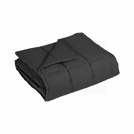 GOMINIMO Polyester Queen Size Weighted Blanket (Dark Grey 5kg) HM-WB-108-DJ