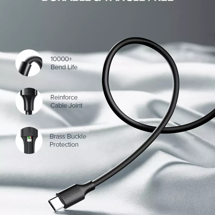 UGREEN USB-C Male to USB-C Male Sync/Data Cable 3A 1.5M 50998