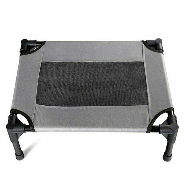 Floofi Elevated Camping Pet Bed (M Grey) - PT-PB-149-QQQ