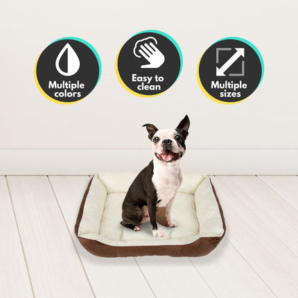 Floofi Pet Bed Bone (XXS Coffee) - PT-PB-160-QQQ