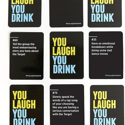 You Laugh, You Drink board game