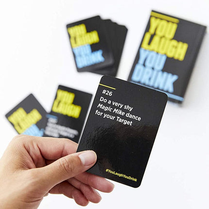 You Laugh, You Drink board game