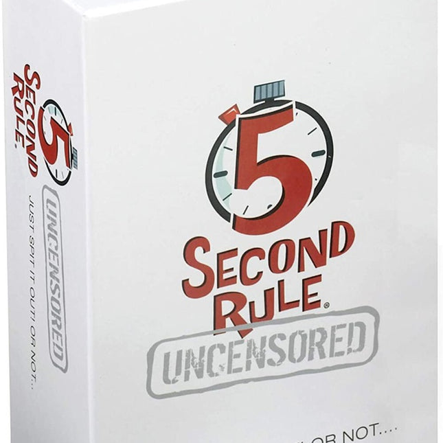 5 Second Rule Uncensored Board Game