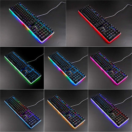 Royal Kludge RK918 RGB Wired Mechanical Keyboard Black (Brown Switch)