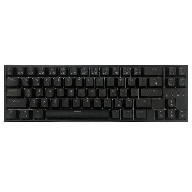 Royal Kludge RK68 Plus Hot-Swappable Tri-Mode RGB Wireless Mechanical Keyboards Black Red Switches