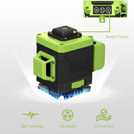 RYNOMATE Laser Level Green Light 16 Lines RNM-LL-100-LL