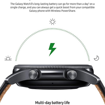 Samsung Galaxy Watch 3 45mm Bluetooth Mystic Black SM-R840NZKAMEA