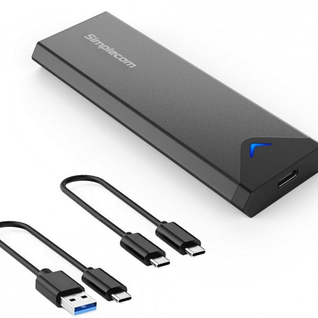 Simplecom SE509 NVMe (M Key) M.2 SSD to USB 3.2 Gen 2 USB-C 10Gbps Enclosure