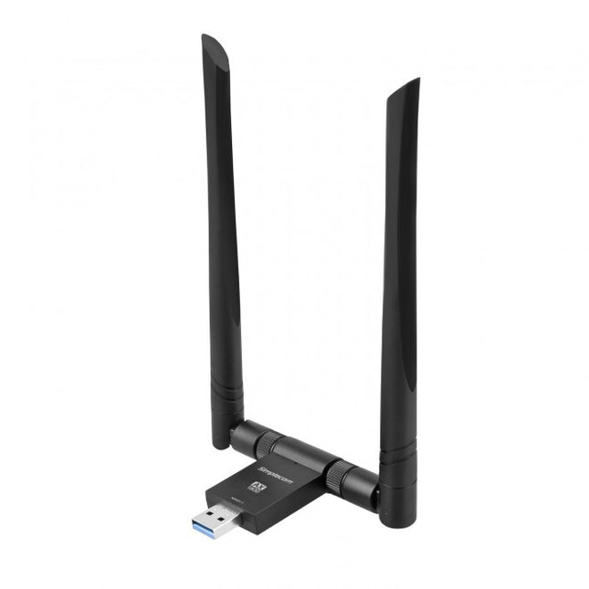 Simplecom NW811 AX1800 Dual Band WiFi 6 USB Adapter with 2x 5dBi High Gain Antennas