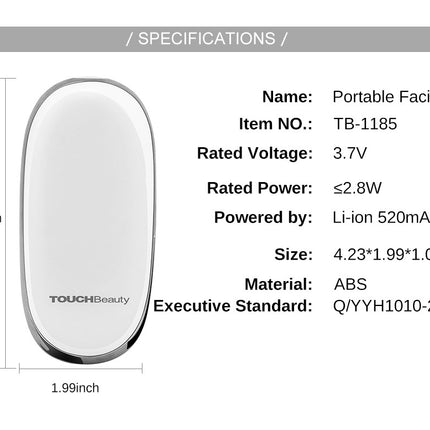 TOUCHBeauty Light 590 Portable Facial Mist TB-1185