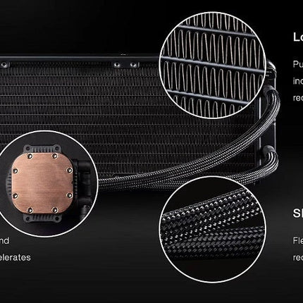 Tecware Mirage 240 ARGB 240mm Liquid CPU Cooler TWCO-MIR240BK