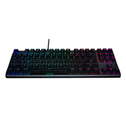 Tecware Phantom L RGB TKL Low Profile Mechanical Keyboard Brown Switch TW-KB-PL-ZOBR