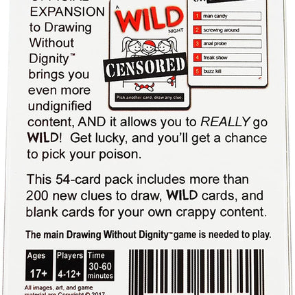 TwoPointOh Games Drawing Without Dignity Expansion Pack 1 50842