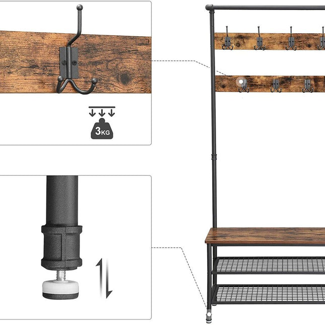 VASAGLE Coat Rack Stand HSR47BX