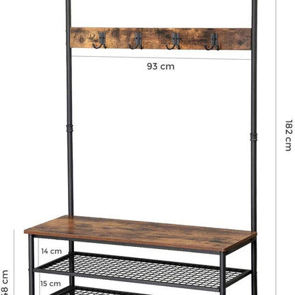 VASAGLE Coat Rack Stand HSR47BX