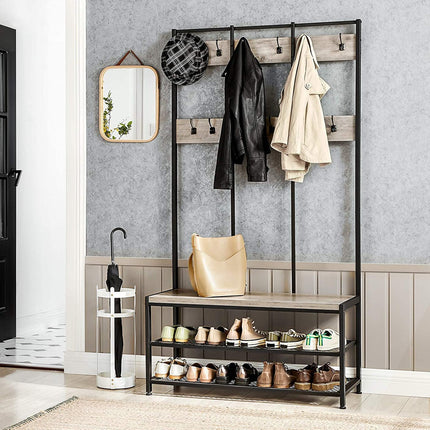 VASAGLE Clothes Rack 184cm Greige HSR086B02