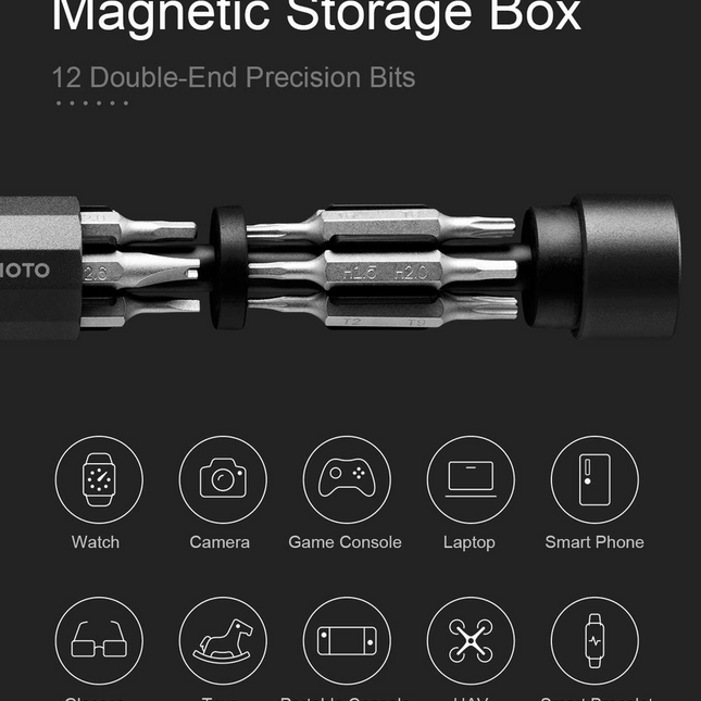 Xiaomi HOTO 24 in 1 Precision Screwdriver (Gray) QWLSD004G