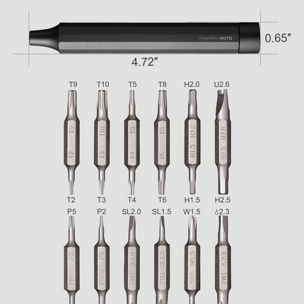 Xiaomi HOTO 24 in 1 Precision Screwdriver (Gray) QWLSD004G